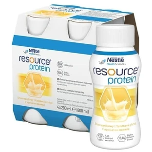 Resource Protein Vanille-Geschmack oral flüssig 4 x 200 ml