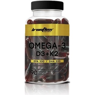 IronFlex Omega 3+D3+K2 90 Kapseln