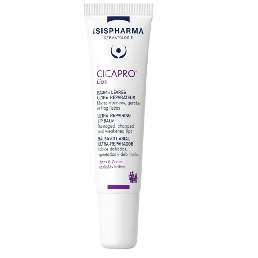 Isispharma Cicapro Lips Balm for chapped lips, ...