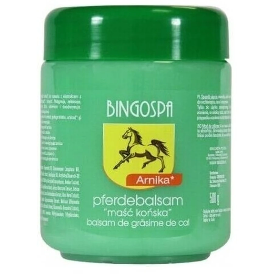 BINGOSPA Pommade pour chevaux à l'extrait d'ortie arnica 500 g