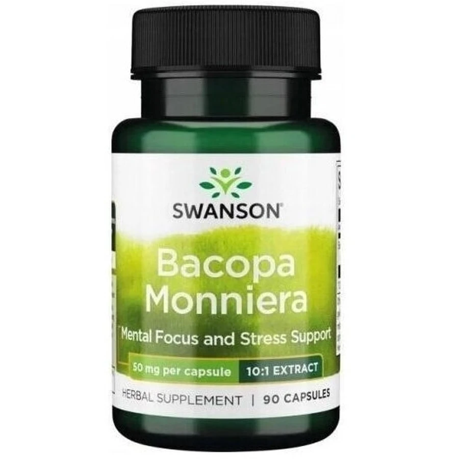 Swanson Bacopa Monniera 10:1 extrait 90 gélules