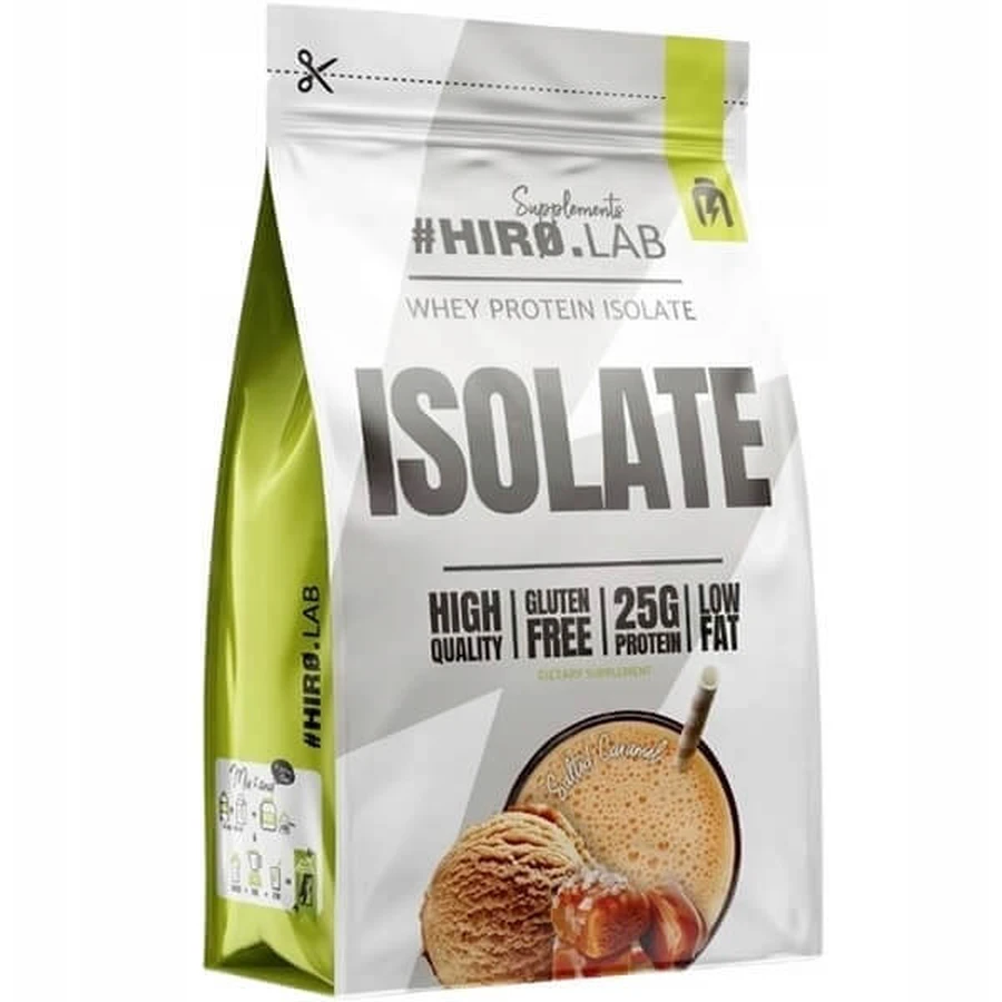 HIRO.LAB Whey Protein Isolate Protéine au goût de caramel salé ...