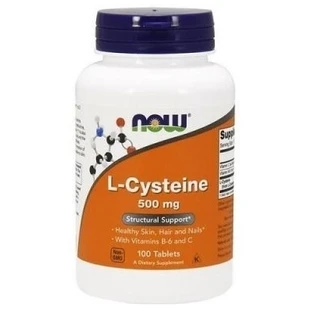 Now Foods L-Cystein 500mg 100 Tabletten