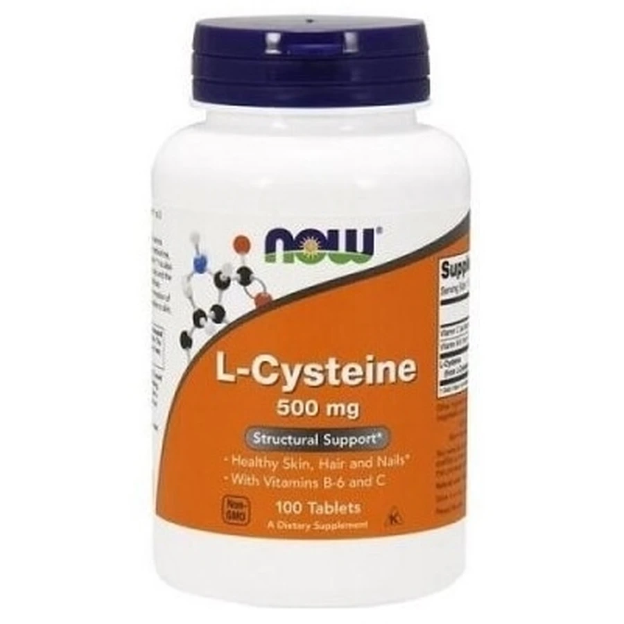 Now Foods L-Cystein 500mg 100 Tabletten