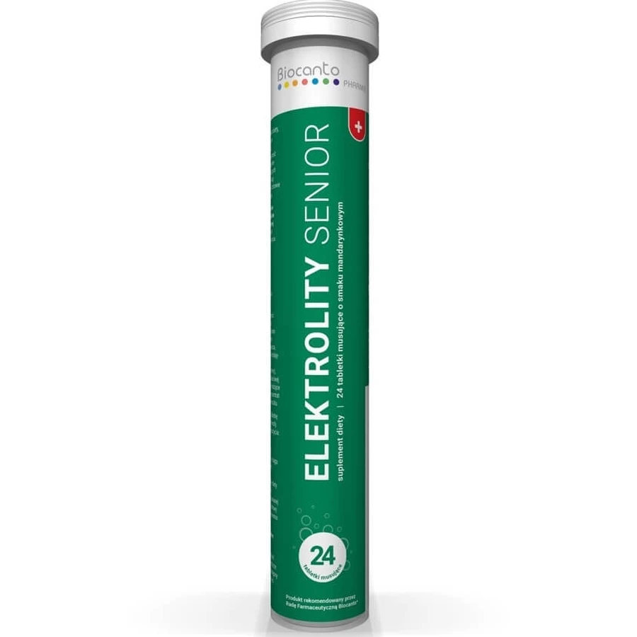 Biocanto Electrolytes Senior 24 effervescent tablets