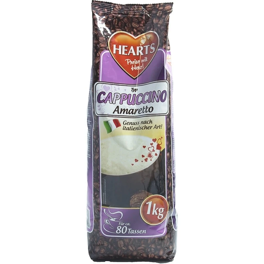 Hearts Cappucino amaretto, 1 kg