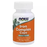 Now Foods IJzercomplex 27 mg uit chelaat 100 capsules.
