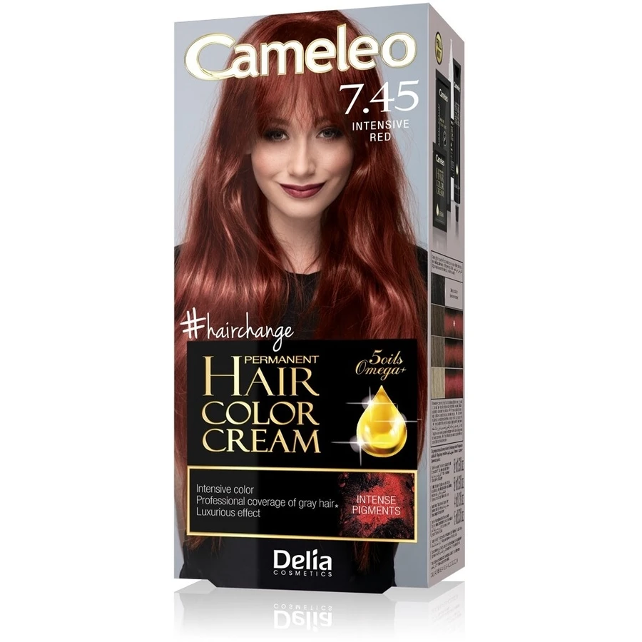 DELIA CAMELEO Omega II 7.45 Intensive Red Hair dye