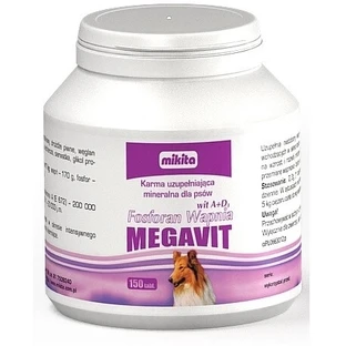 Mikita Megavit Calcium Phosphate A D3 150 tablets.