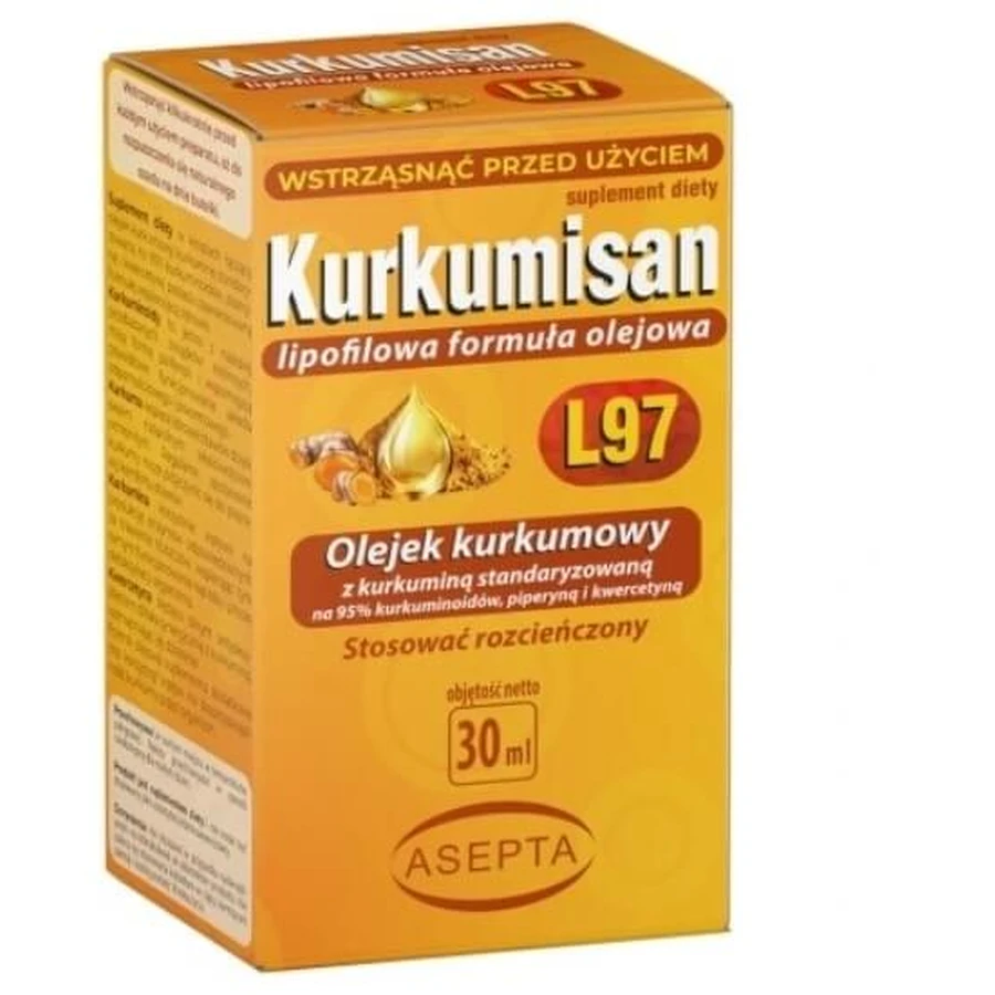 Asepta Kurkumisan L97 Turmeric oil 30ml