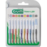 Sunstar GUM Trav-Ler cepillos interdentales 10 piezas.