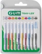 Sunstar GUM Trav-Ler interdental brushes 10 pieces.