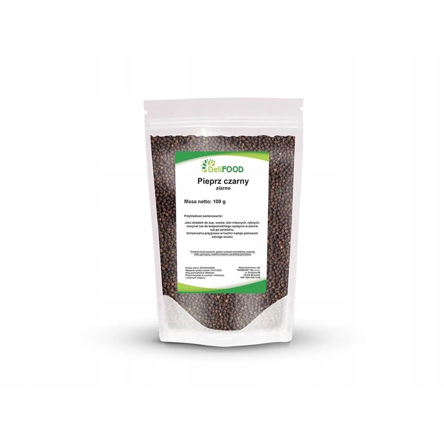 DeliFOOD Zwarte Peper Zaad 100 g