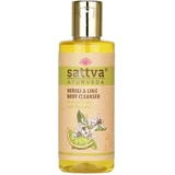 Sattva Neroli and lime body wash gel 210 ml