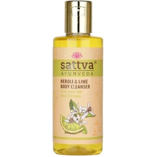 Sattva Neroli and lime body wash gel 210 ml