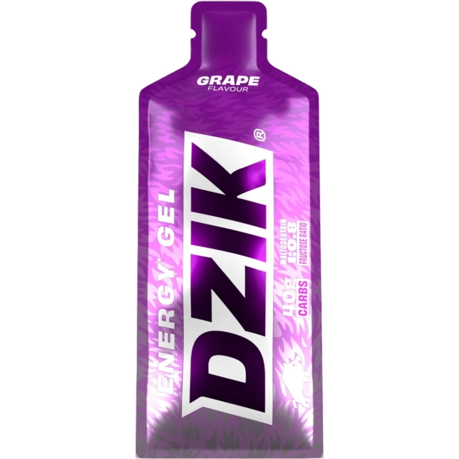 WK DZIK Gel energético sabor uva (sin cafeína) 66 g