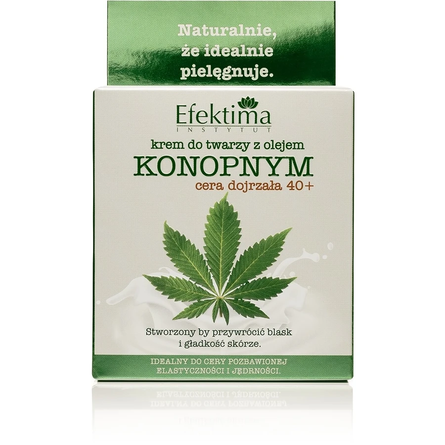 EFEKTIMA Crema facial con aceite de cáñamo piel mixta y ...