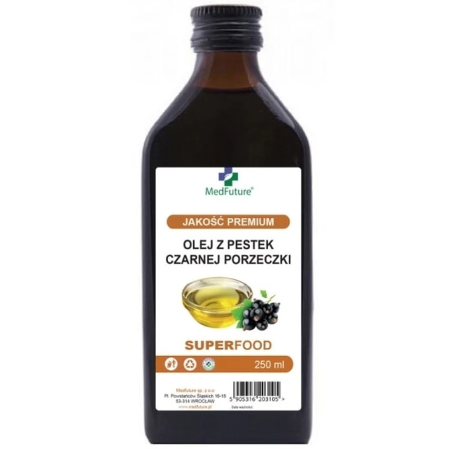 MedFuture Zwartebessenzaadolie 250 ml