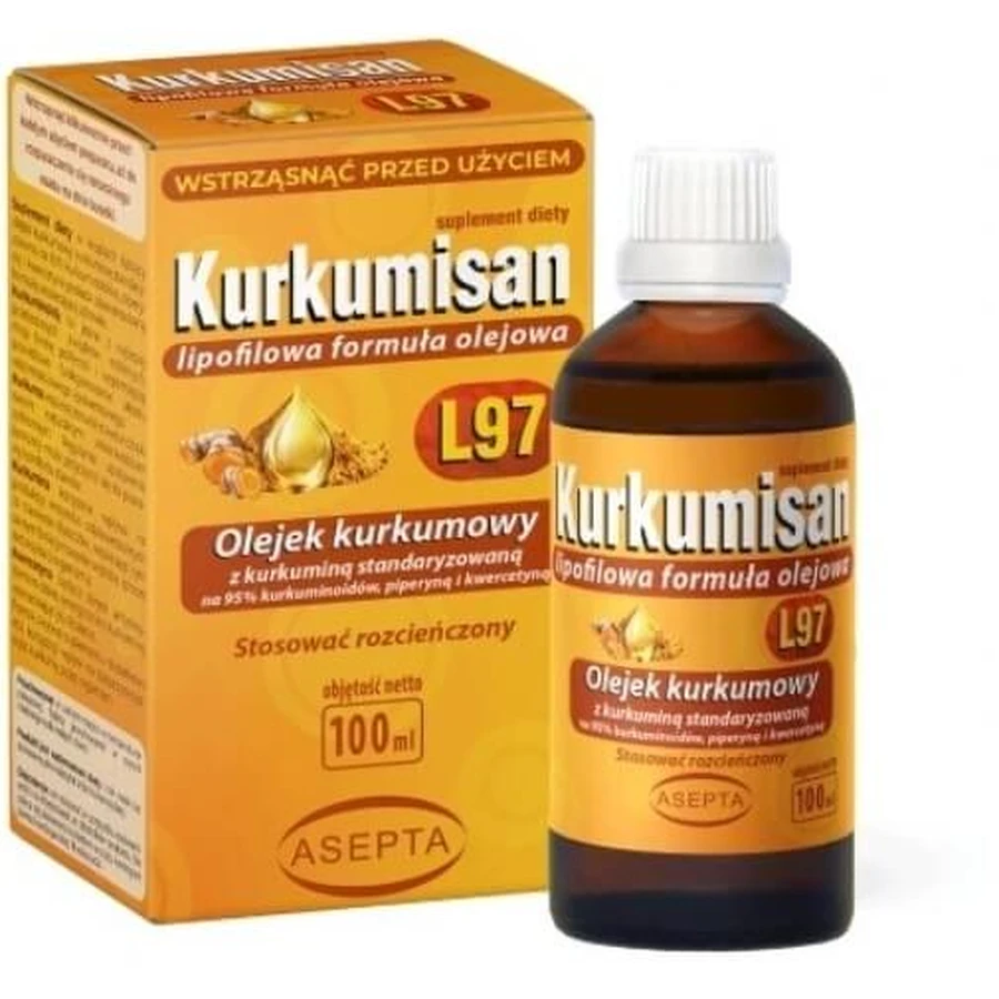 Asepta Kurkumisan L97 Kurkumaolie met piperine en ...