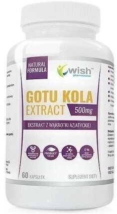 Wish Gotu Kola 500 mg 60 capsules