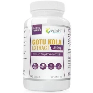 Wish Gotu Kola 500 mg 60 gélules