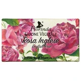 FLORINDA Jabón vegetal natural rosa inglesa 100 g