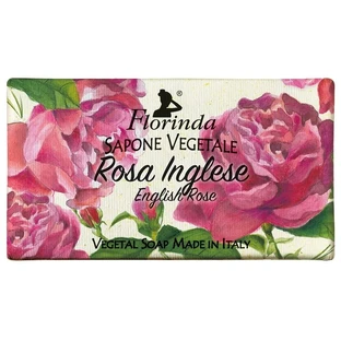 FLORINDA Natural vegetable soap English rose 100 g