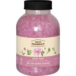 Green Pharmacy Damaszener Rose und weißes Badesalz ...