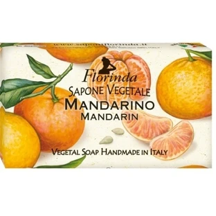 FLORINDA natural vegetable soap, tangerine scented 100 ...