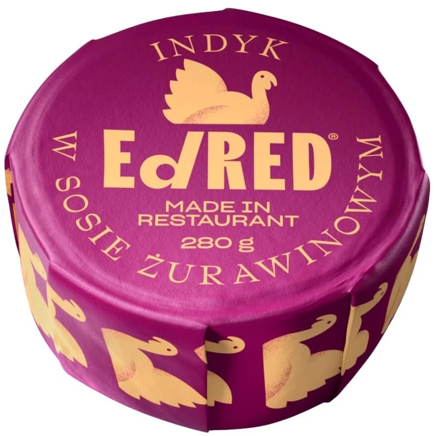 Ed Rode kalkoen met cranberrysaus 280 g