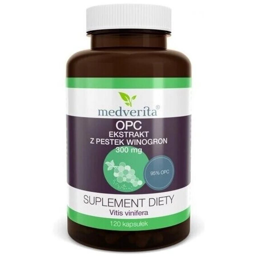 Medverita OPC 95% 300 mg 120 Kapseln.