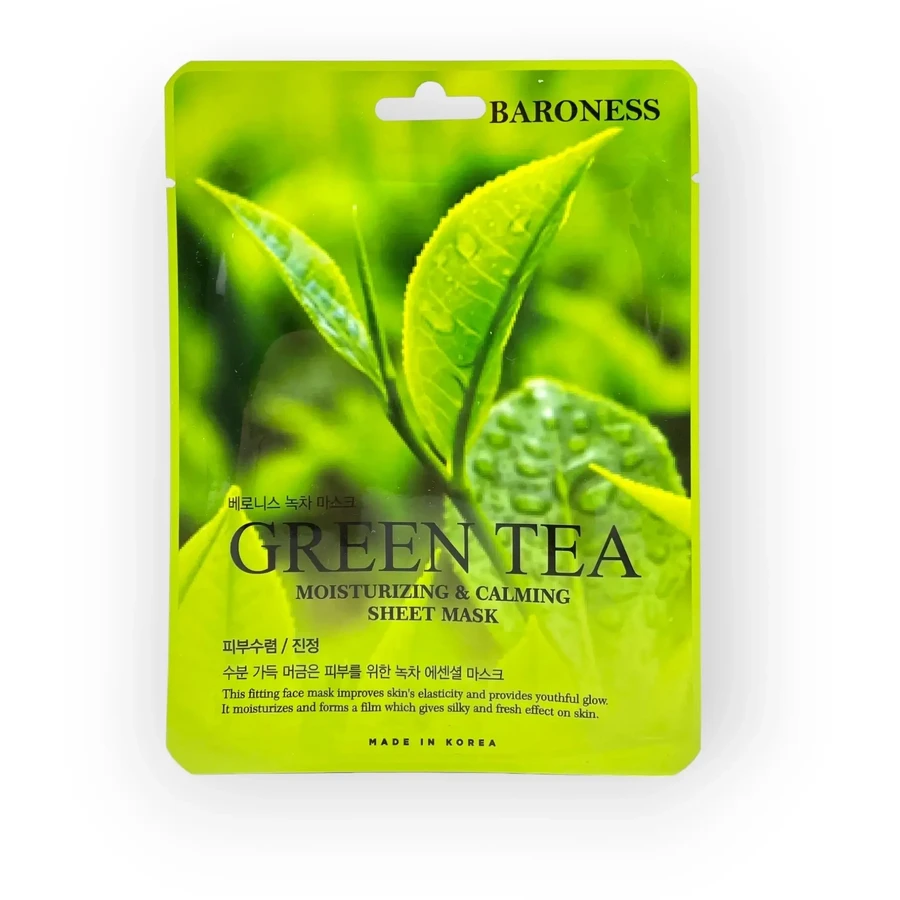 Baroness Sheet Mask with Green Tea Extract ...