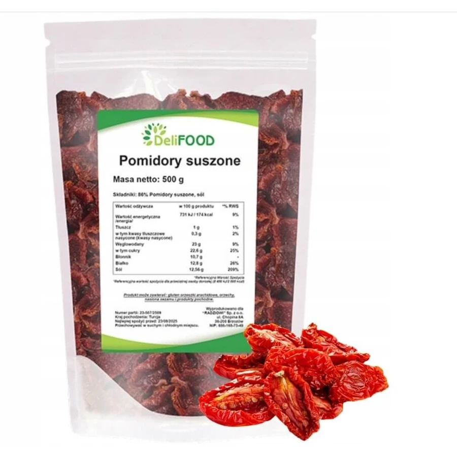 DeliFOOD Dried tomatoes 500 g