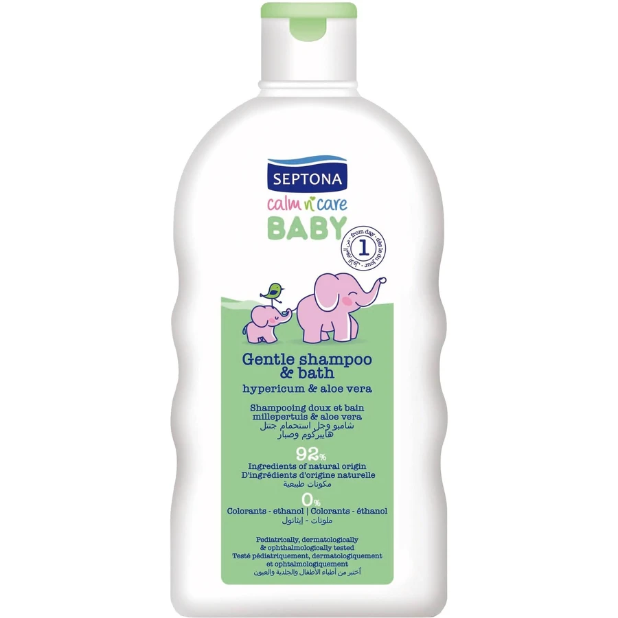 SEPTONA BABY Champú y Baño con Hierba de San Juan y Aloe Vera 200ml