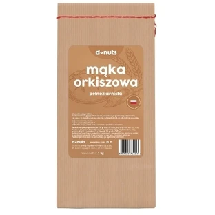 D-noten Volkoren Speltmeel 1 kg