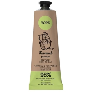 YOPE Natural Nourishing Hand Cream Karamell & Pistazie 50 ml