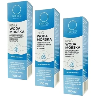 Ring Hypertonic Seawater 100 ml Multi-pack x 3