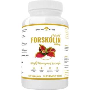 Altopharma Forskolin Ortiga india 400 mg 120 cápsulas.