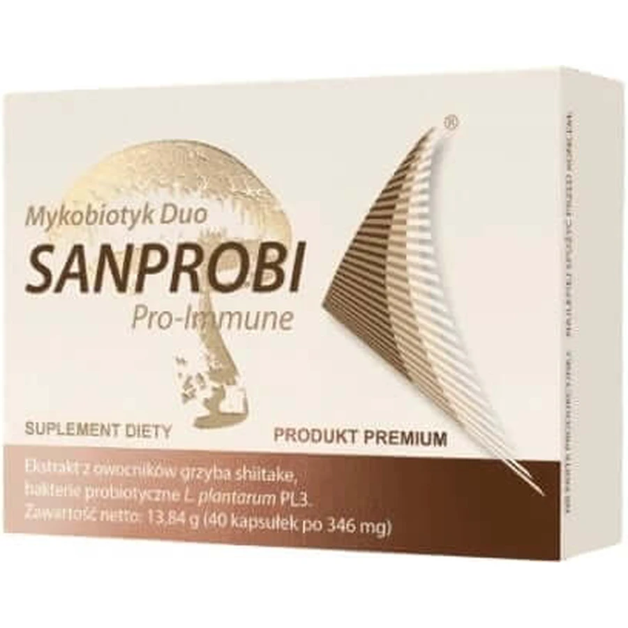 Sanprobi Pro-Immune 40 capsules.