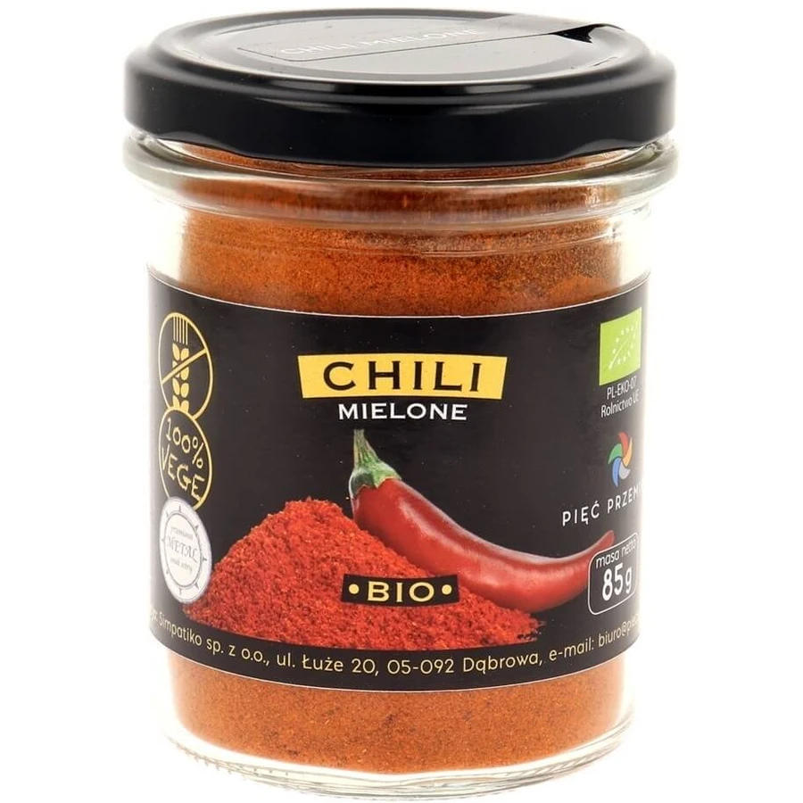 Five Transformations Gluten-free ground chili BIO 85 g