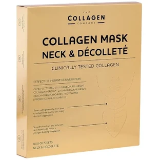 The Collagen Company Collagen Neck and Decolletage Masks, 5 ...