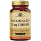 SOLGAR Vitamin D3 natürlich 25 mcg 100 Kapseln