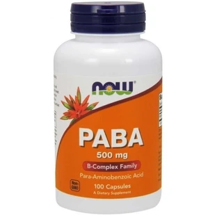 Now Foods PABA 500 mg 100 capsules