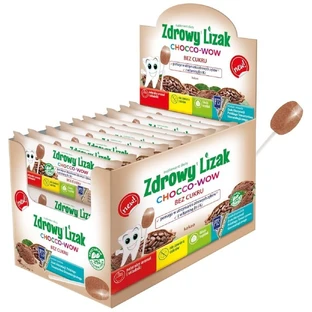 Gezonde Chocco-wow cacaololly 40 stuks