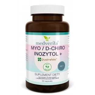 Medverita D-CHIRO + INOSITOL 60 capsules