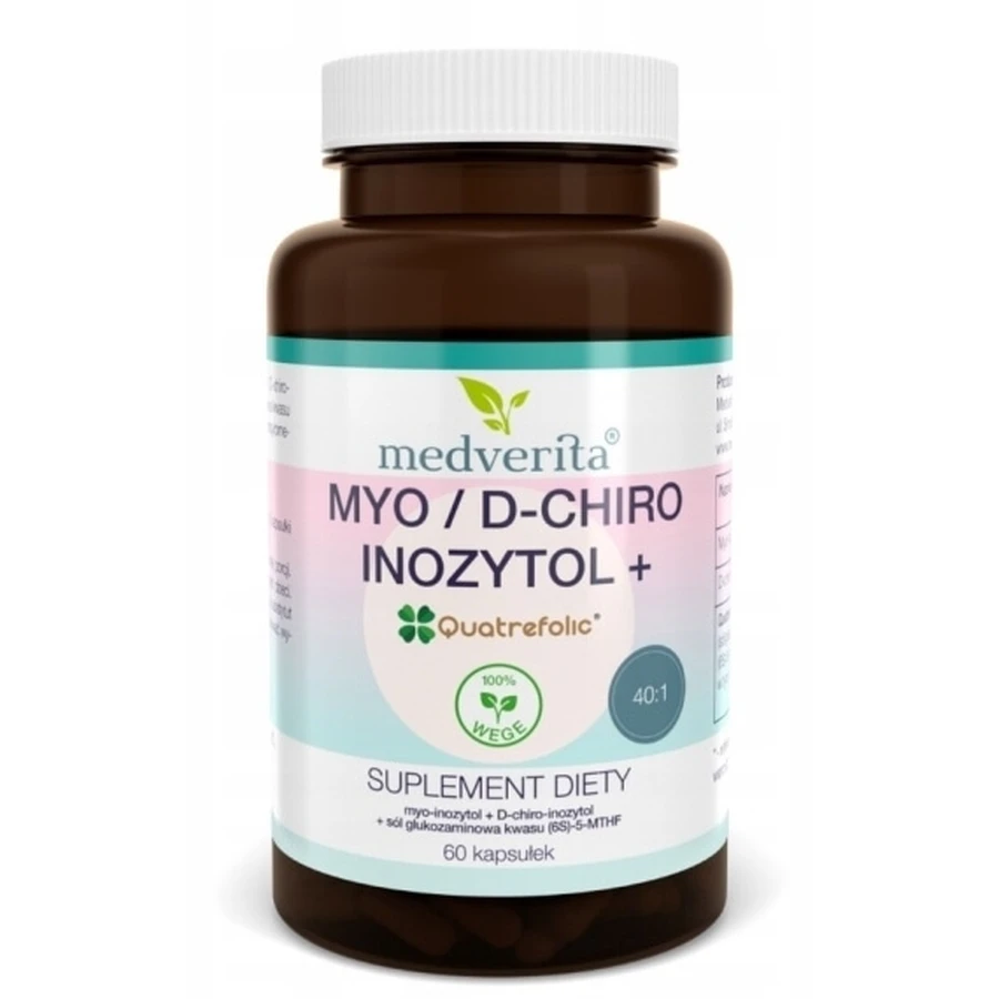 Medverita D-CHIRO + INOSITOL 60 capsules