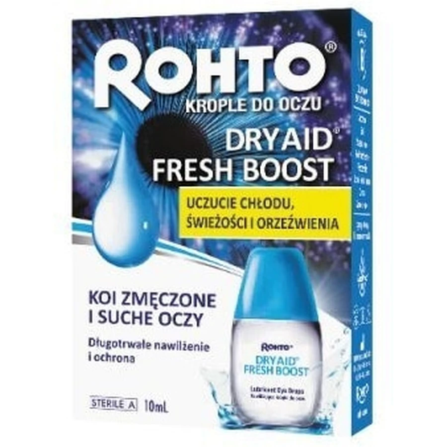 Rohto RDA Fresh Boost gotas oftálmicas 10 ml