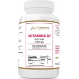 Altopharma Vitamin B7 Biotin 2500 mcg 60 capsules