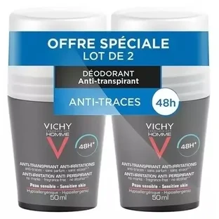 VICHY HOMME Antiperspirant 2x50 ml