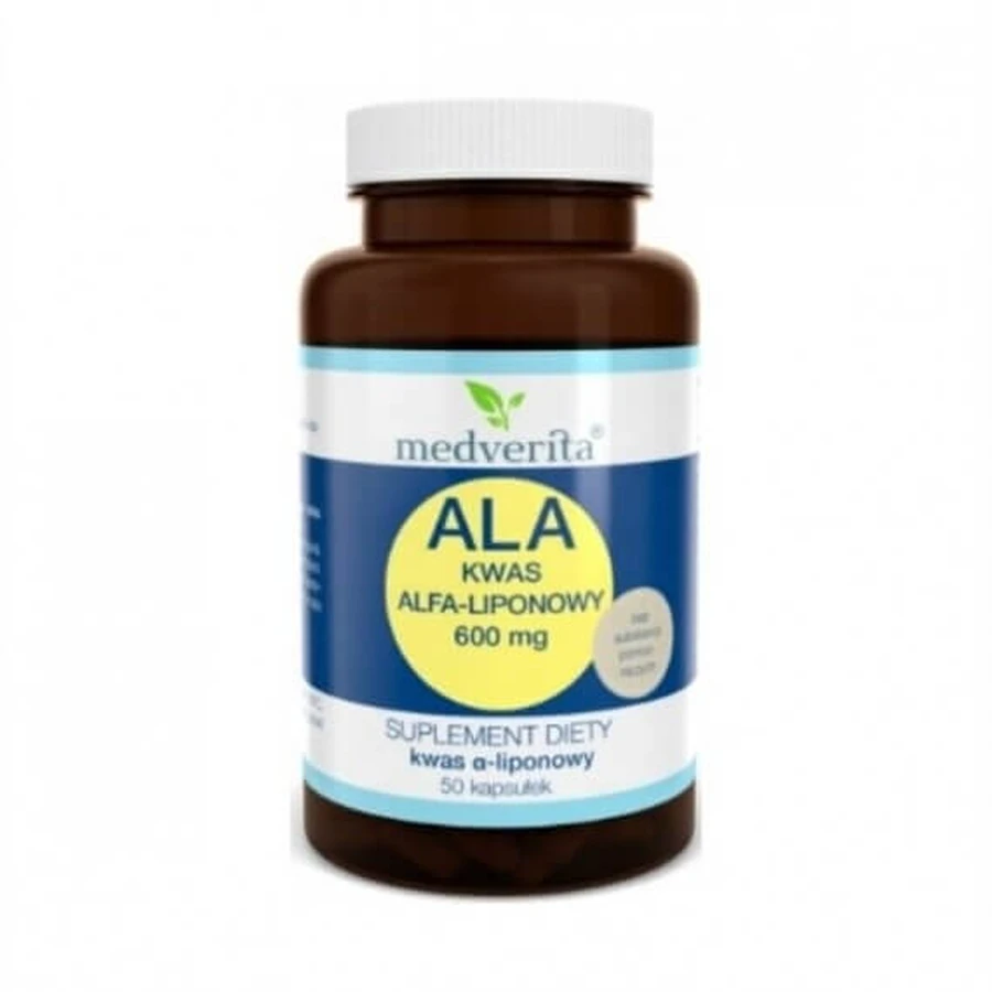 Medverita ALA 600 mg 50 capsules